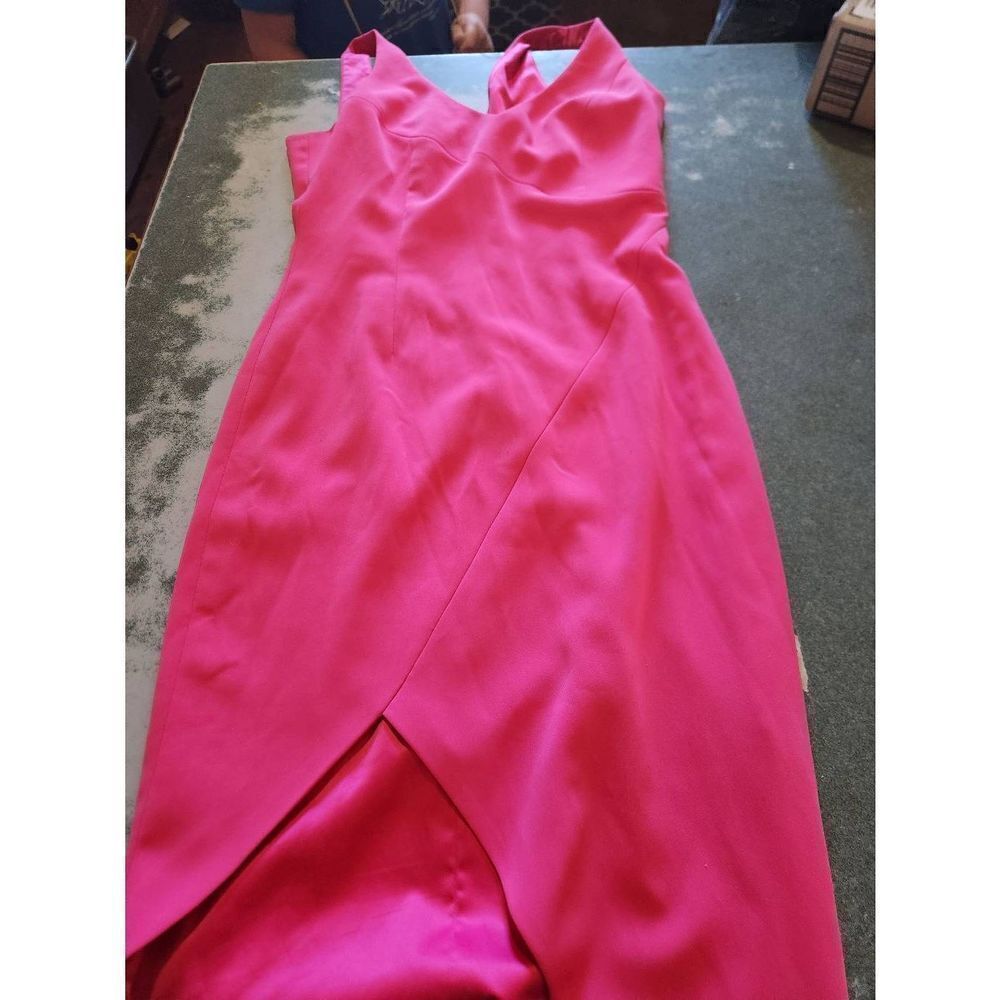 Jay Godfrey pink asymmetrical dress sz 4